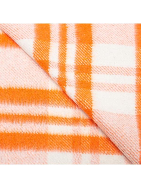 Одеяло байковое, размер 140х205 см, цвет МИКС