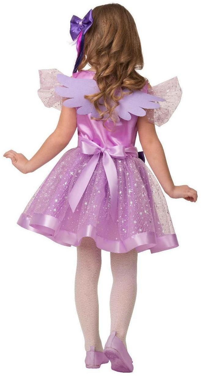 Карнавальный костюм «Сумеречная Искорка», платье, заколка-волосы, р. 26, рост 104 см