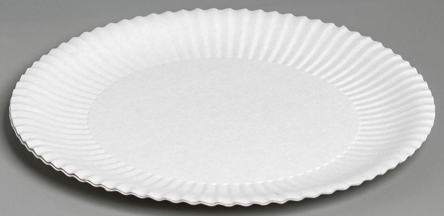 Тарелка одноразовая 