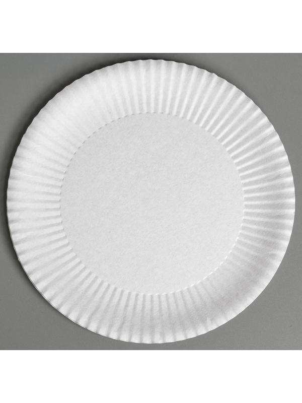 Тарелка одноразовая 