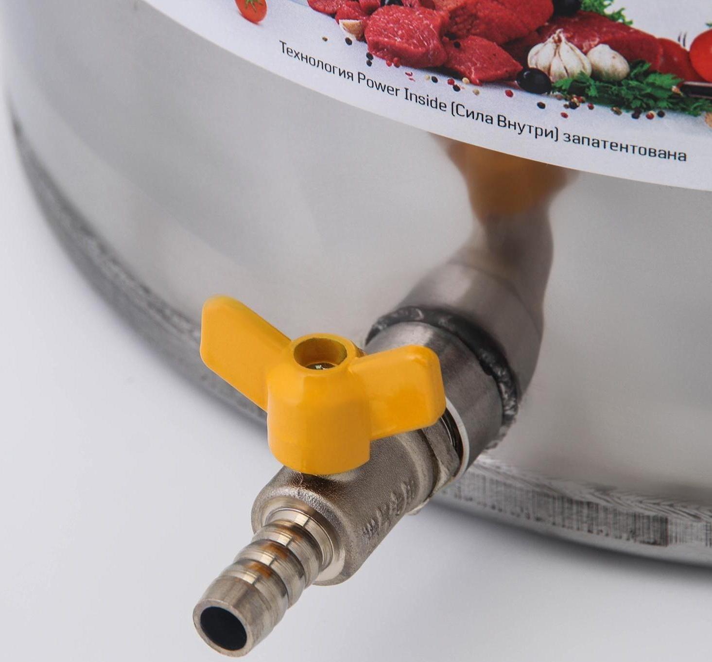 Автоклав-стерилизатор «Малиновка», 26 л (d=31,7см), 2 поколения 2 в 1