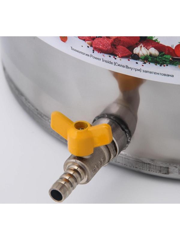 Автоклав-стерилизатор «Малиновка», 26 л (d=31,7см), 2 поколения 2 в 1