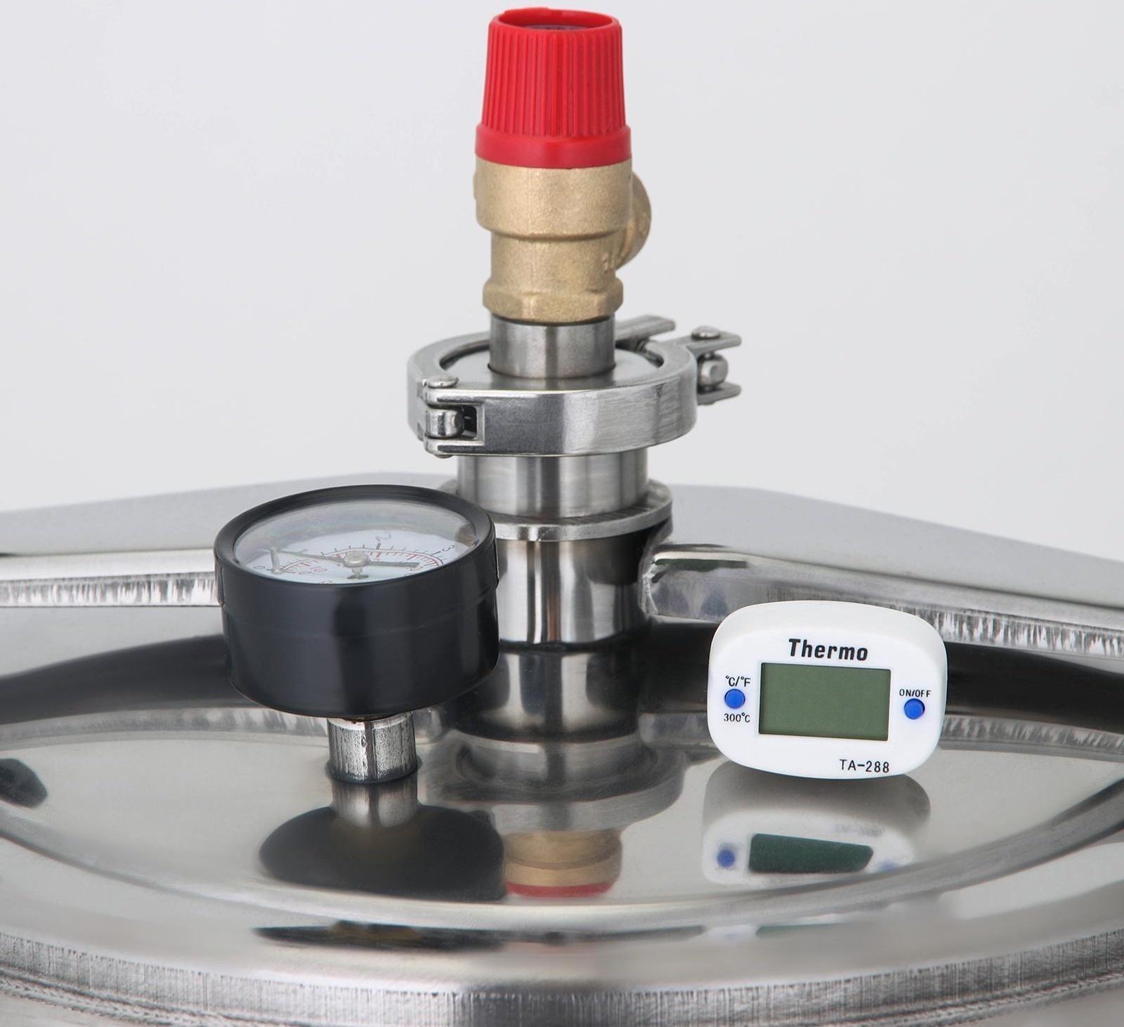 Автоклав-стерилизатор «Малиновка», 35 л, 2 поколения 2 в 1 PRо