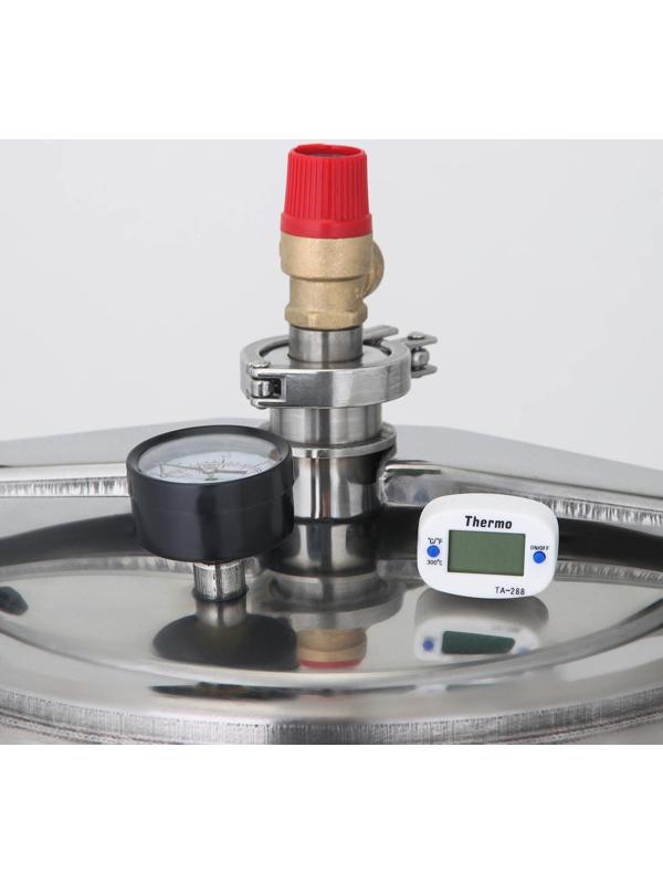 Автоклав-стерилизатор «Малиновка», 35 л, 2 поколения 2 в 1 PRо