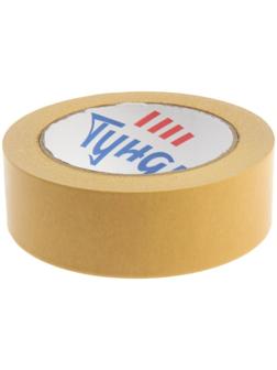 Лента двусторонняя ТУНДРА, клейкая, полипропиленовая, белая основа, 90 мкм, 36 мм х 25 м