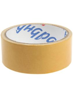 Лента двусторонняя ТУНДРА, клейкая, на тканевой основе, 160 мкм, 36 мм х 5 м