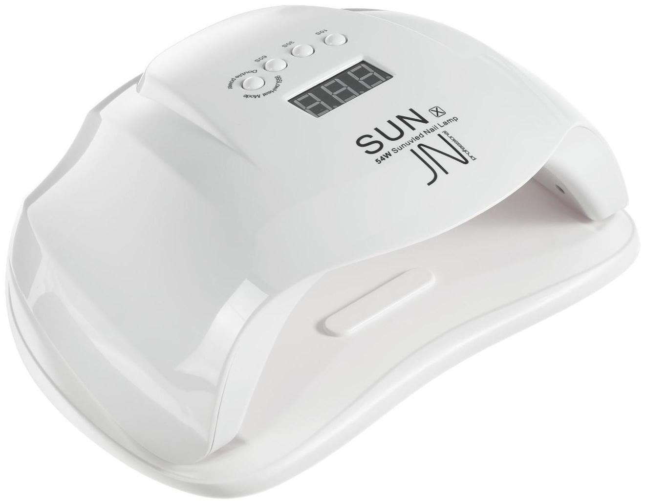 Лампа для гель-лака JessNail SUN X, UV/LED, 54 Вт, 36 таймер, таймер 10/30/60 сек, белая