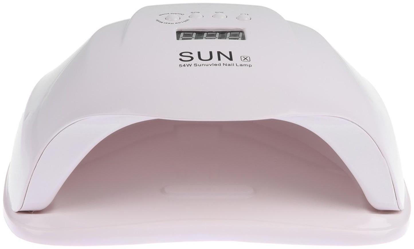 Лампа для гель-лака JessNail SUN X, UV/LED, 54 Вт, 36 таймер, таймер 10/30/60 сек, белая