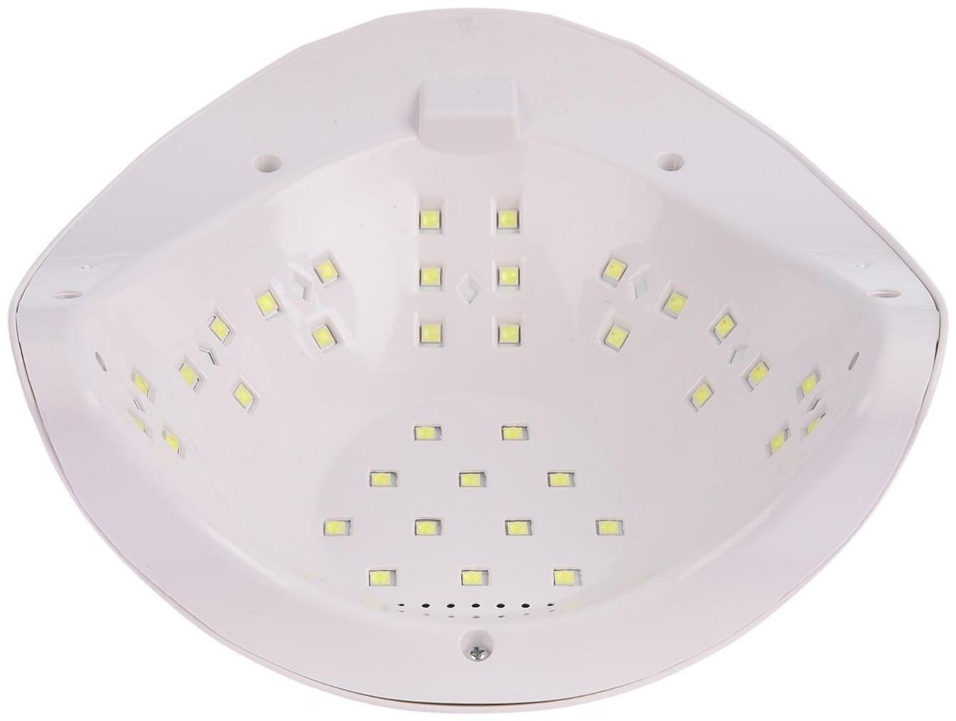 Лампа для гель-лака JessNail SUN X, UV/LED, 54 Вт, 36 таймер, таймер 10/30/60 сек, белая