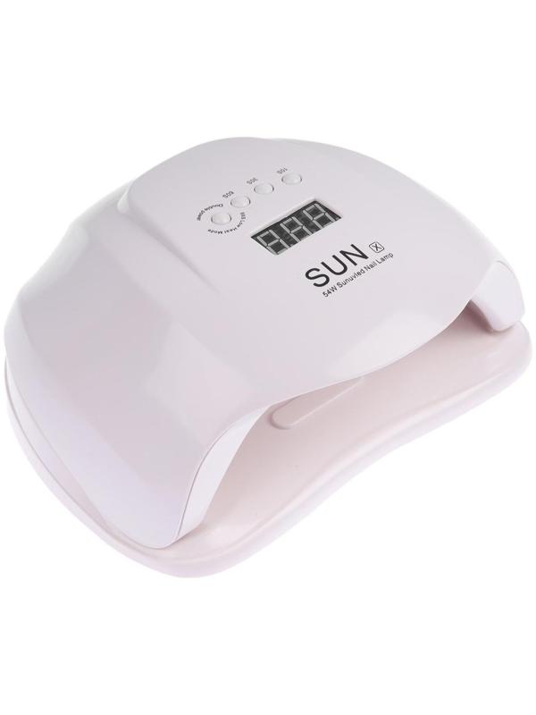 Лампа для гель-лака JessNail SUN X, UV/LED, 54 Вт, 36 таймер, таймер 10/30/60 сек, белая