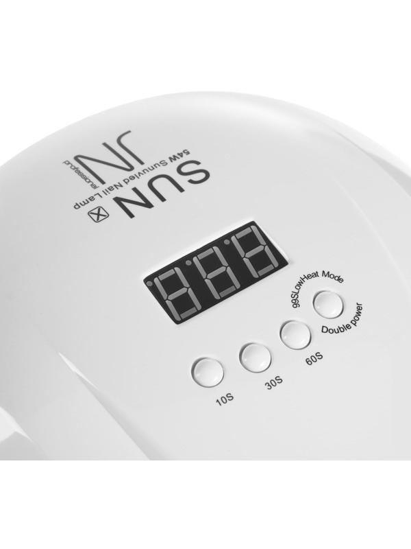 Лампа для гель-лака JessNail SUN X, UV/LED, 54 Вт, 36 таймер, таймер 10/30/60 сек, белая