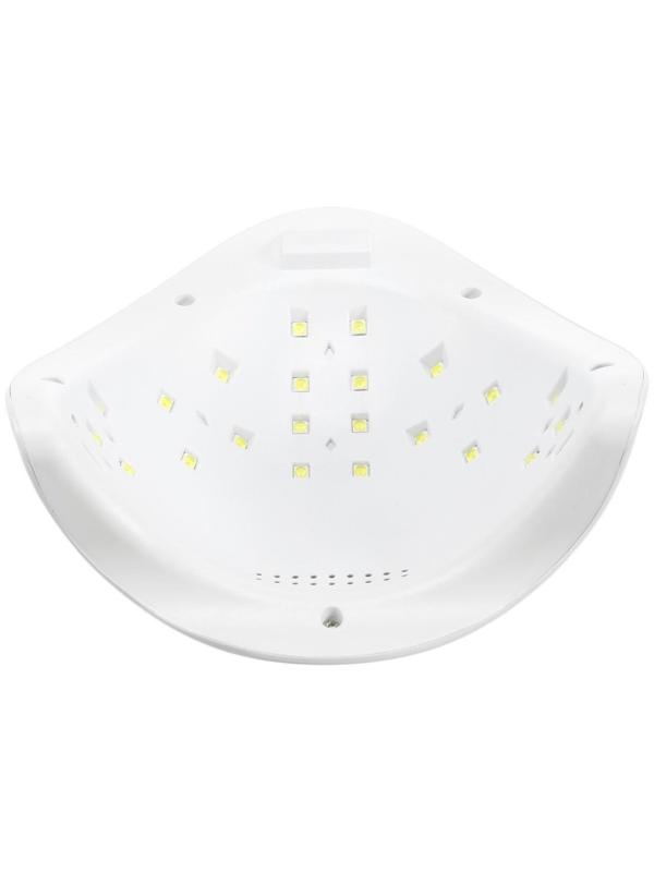 Лампа для гель-лака JessNail SUN 5, UV/LED, 48 Вт, 24 диода, таймер 10/30/60 сек, белая