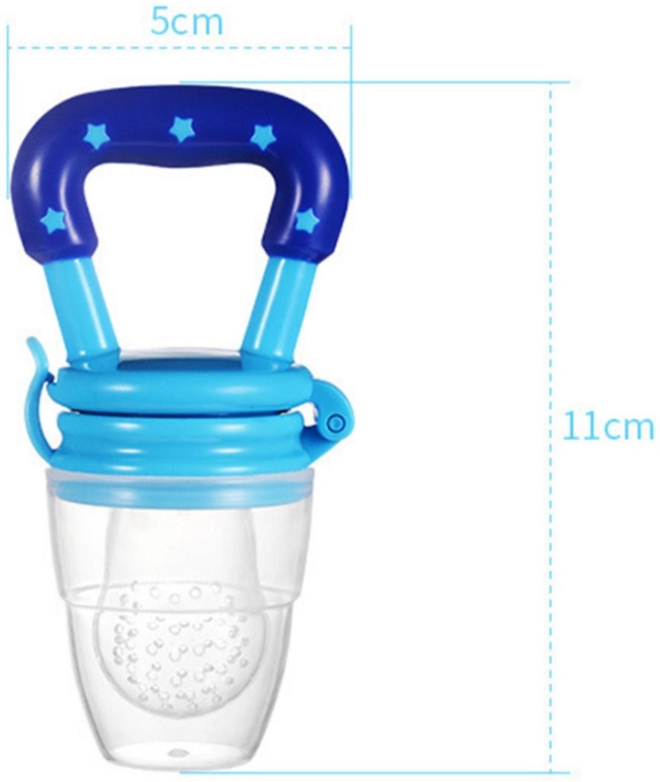 Ниблер с силиконовыми сеточками, размеры S, M, L, в футляре, цвет голубой