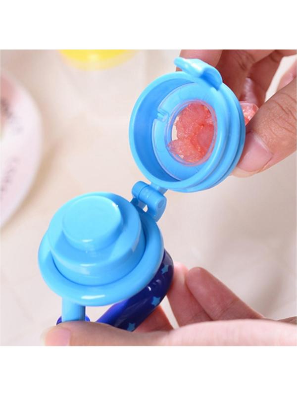 Ниблер с силиконовыми сеточками, размеры S, M, L, в футляре, цвет голубой