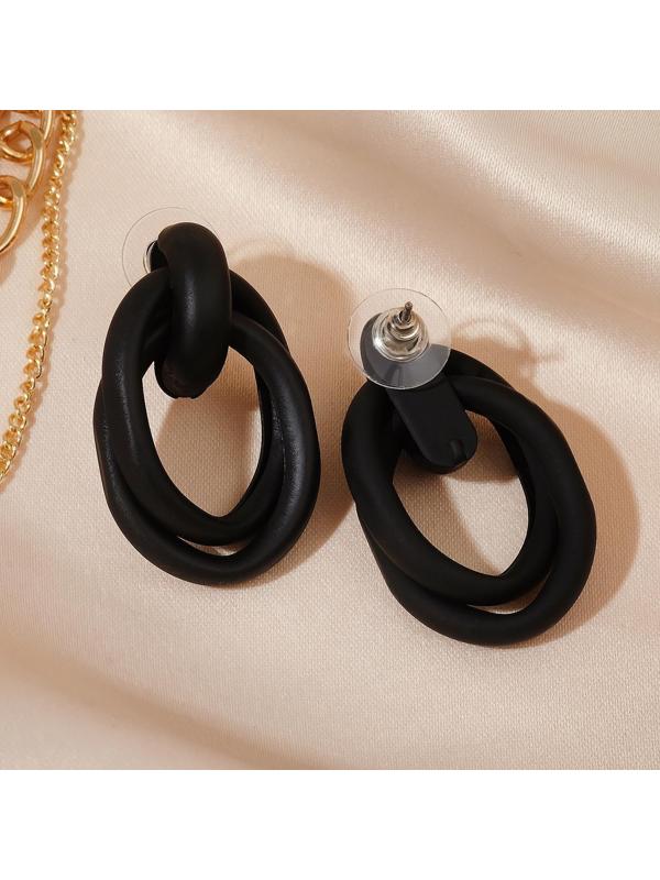 Серьги металл 