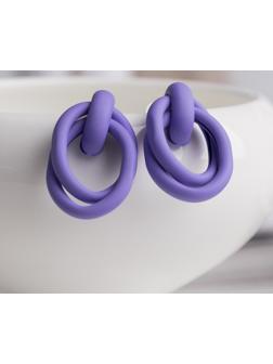 Серьги металл 