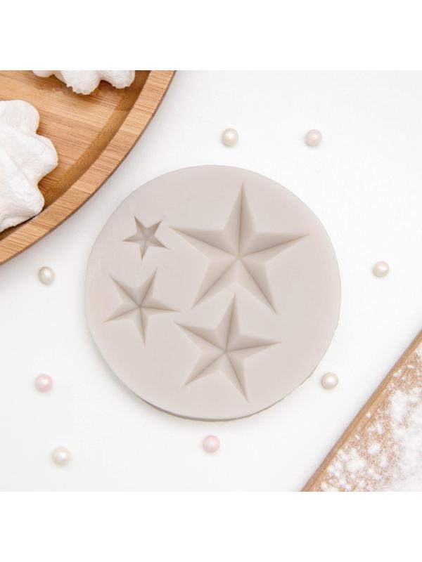 Молд «Звезда», 8×8 см, цвет МИКС