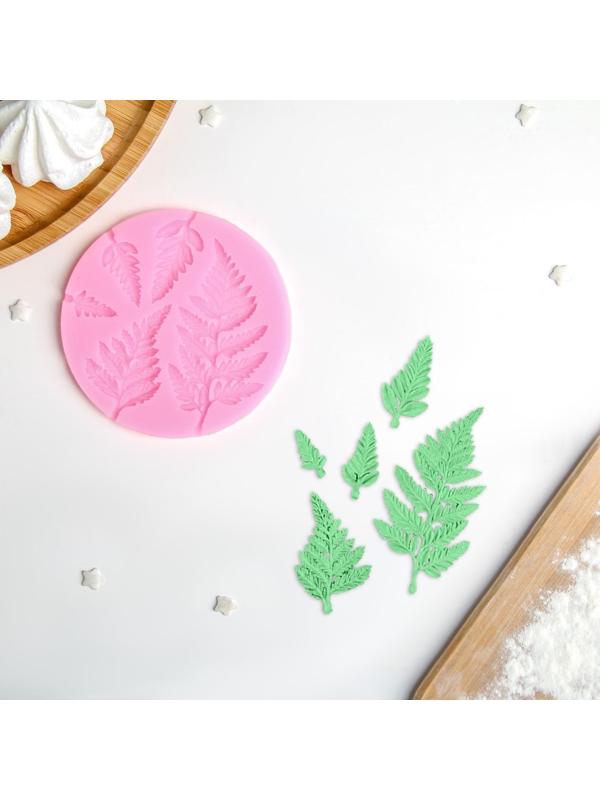 Молд «Листопад», 9,2×9,2 см, цвет МИКС