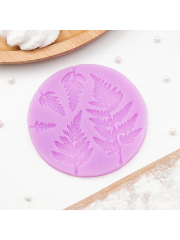 Молд «Листопад», 9,2×9,2 см, цвет МИКС