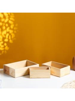 Кашпо деревянное 30×21×8.5 см Элегант 