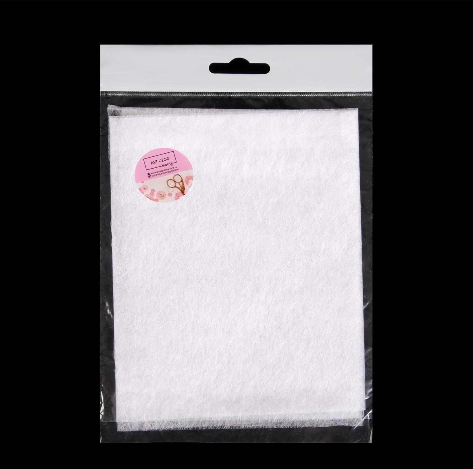 Паутинка клеевая, 23 гр/кв метр, 50 × 50 см, цвет белый