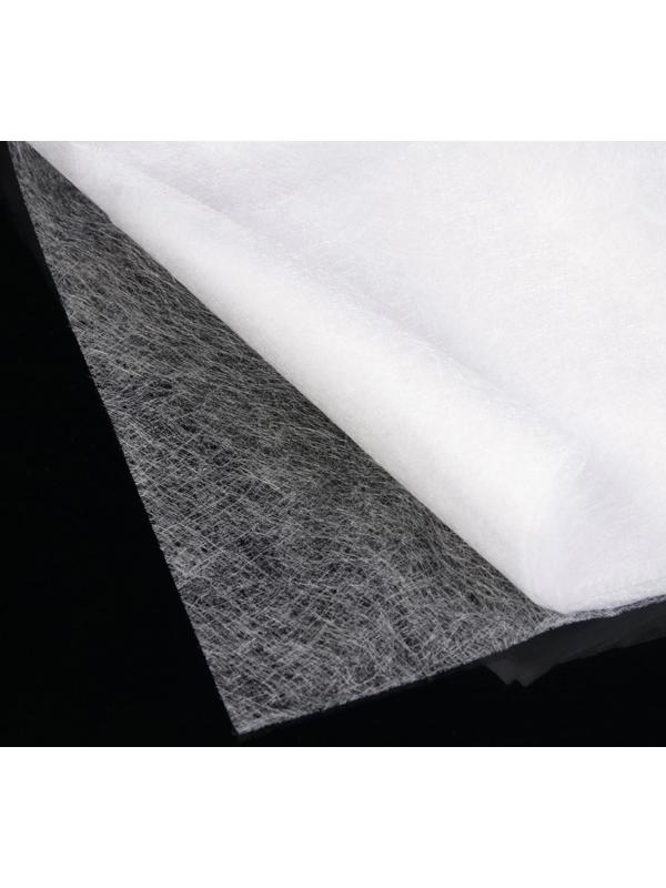 Паутинка клеевая, 32 гр/кв метр, 112 × 50 см, цвет белый