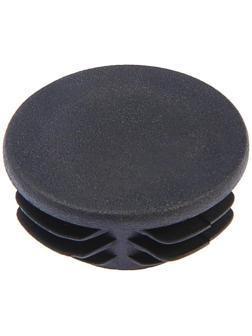 Заглушка для труб круглая, d=73, черная