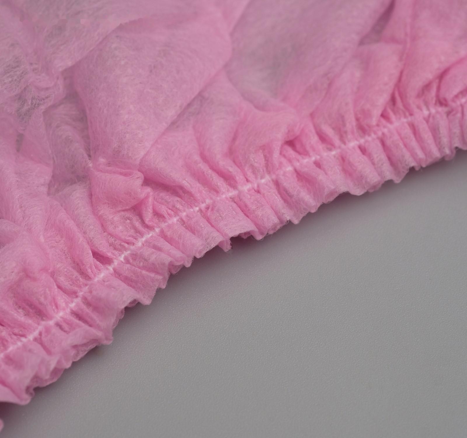 Носки одноразовые из нетканного материала для прокатной обуви, розовые. 43-44 рр