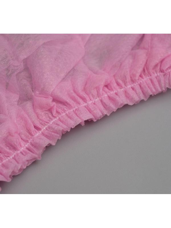 Носки одноразовые из нетканного материала для прокатной обуви, розовые. 43-44 рр