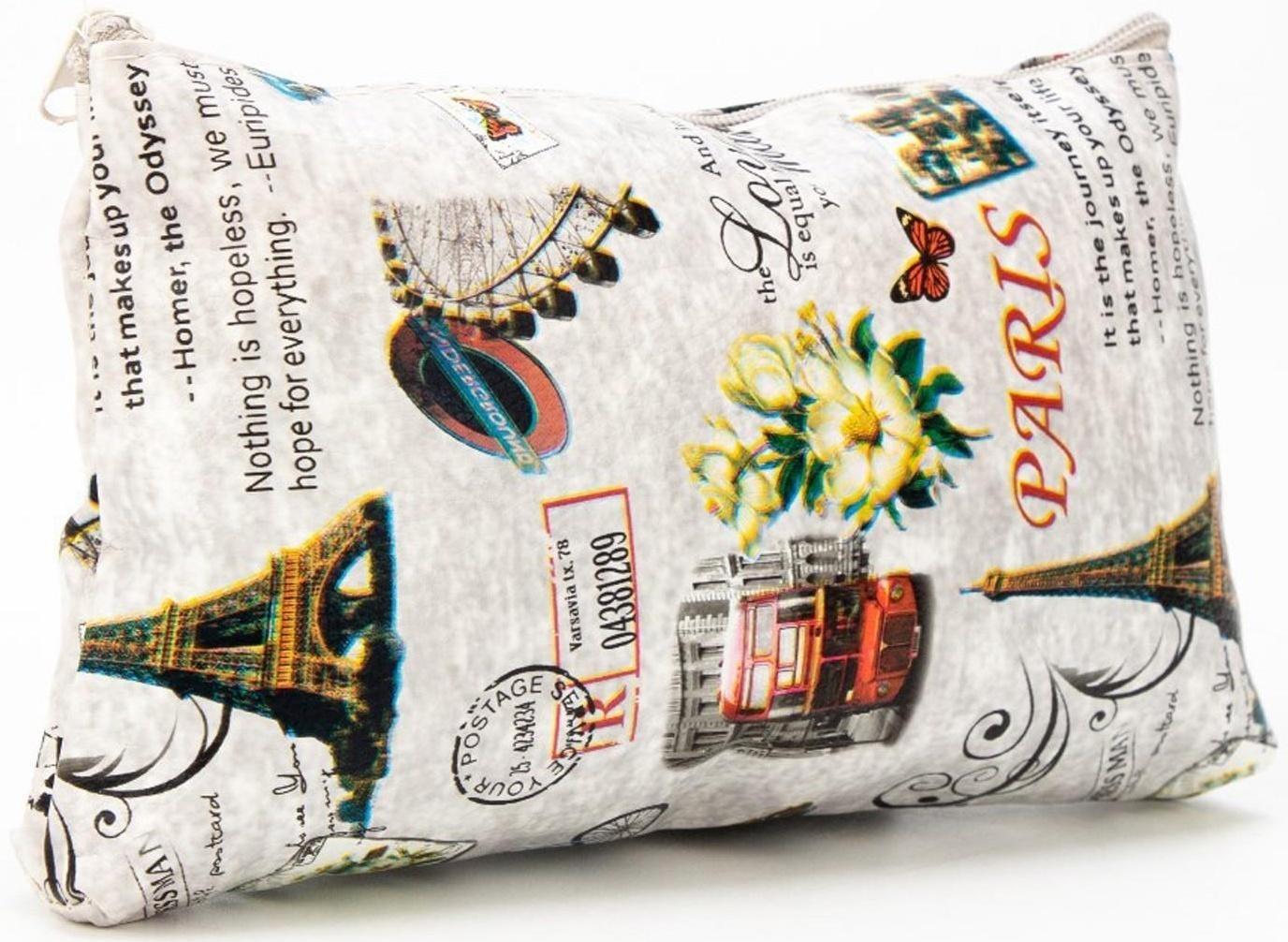 Косметичка на молнии, цвет серый