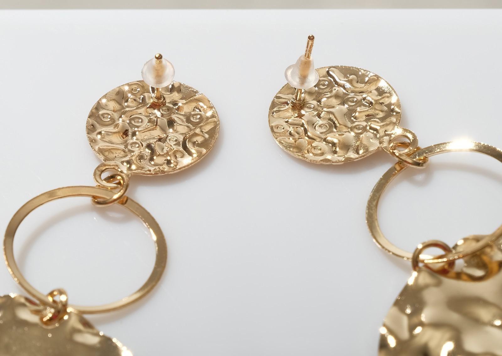 Серьги металл 