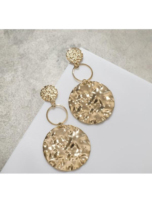 Серьги металл 