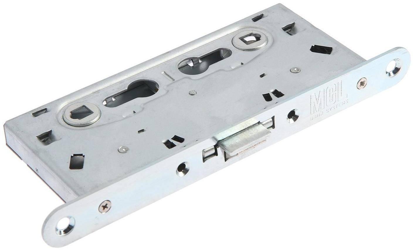 Замок врезной противопожарный без цилиндрового механизма