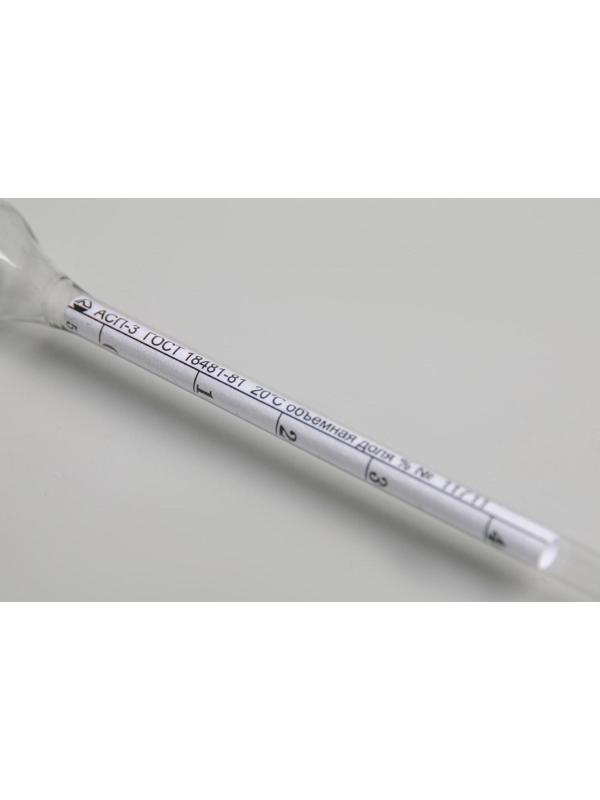 Ареометр для спирта, АСП-3 0-40 ГОСТ 18481-81