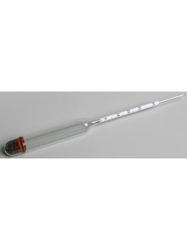 Ареометр для спирта, АСП-3 0-40 ГОСТ 18481-81