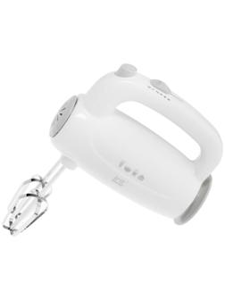 Миксер Irit IR-5436, ручной, 200 Вт, 2 насадки, 5 скоростей, белый