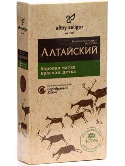 Бальзам «Алтайский» с боровой маткой и красной щеткой 100 мл