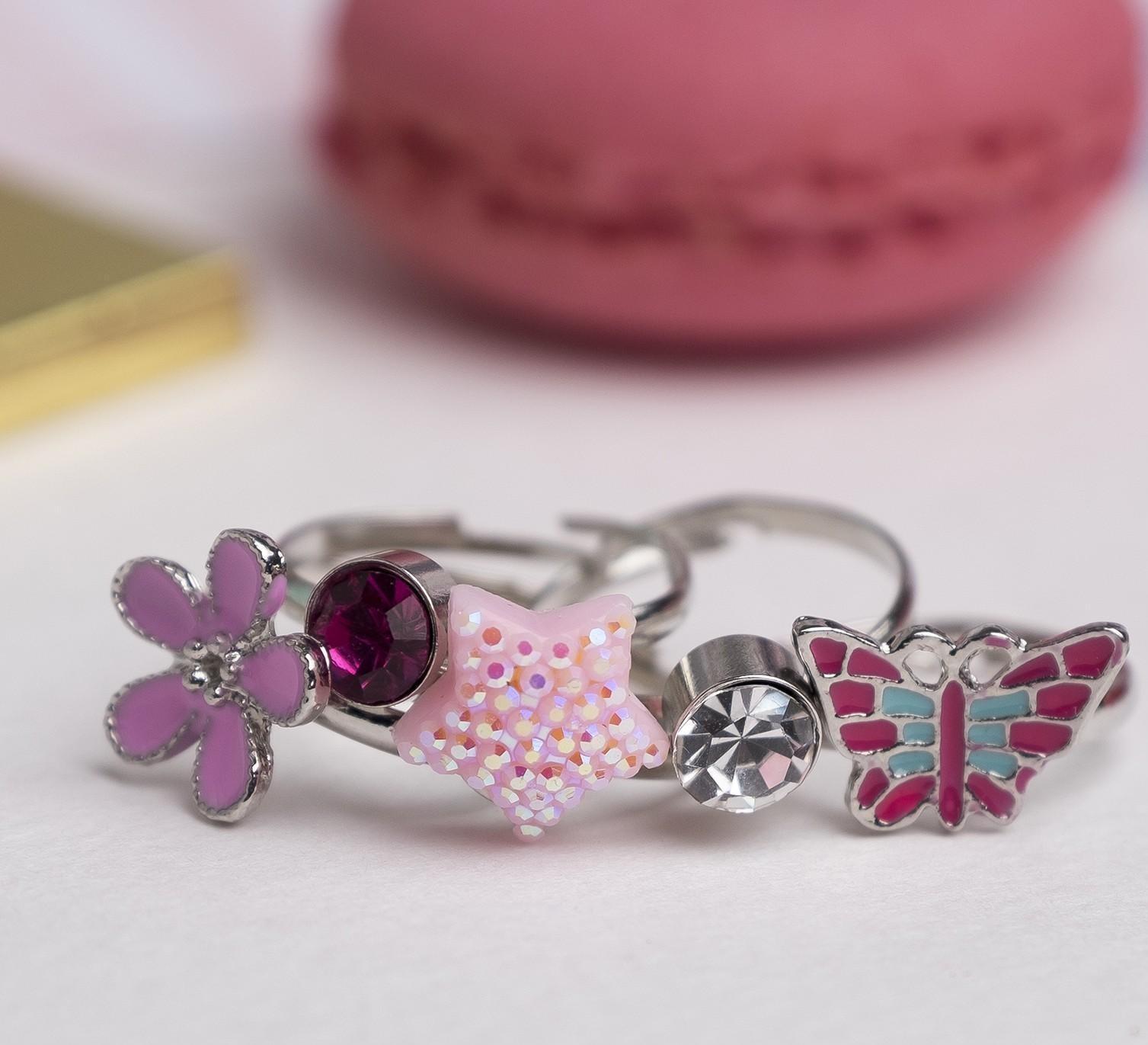 Набор детских колец 