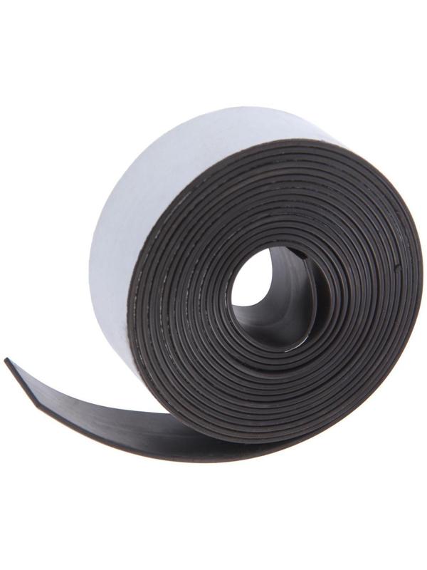 Магнитная лента ТУНДРА, с клеевым слоем, 25 х 1.5 мм, длина 3 м