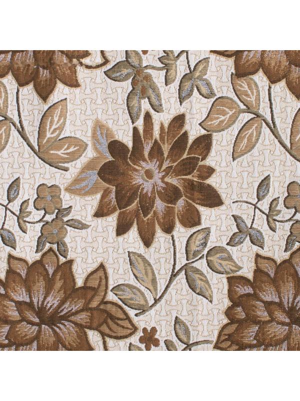 Покрывало гобеленовое Этель «Роскошь», золотой, 140х200 см, п/э 80%, хл 20% (450 г/м)