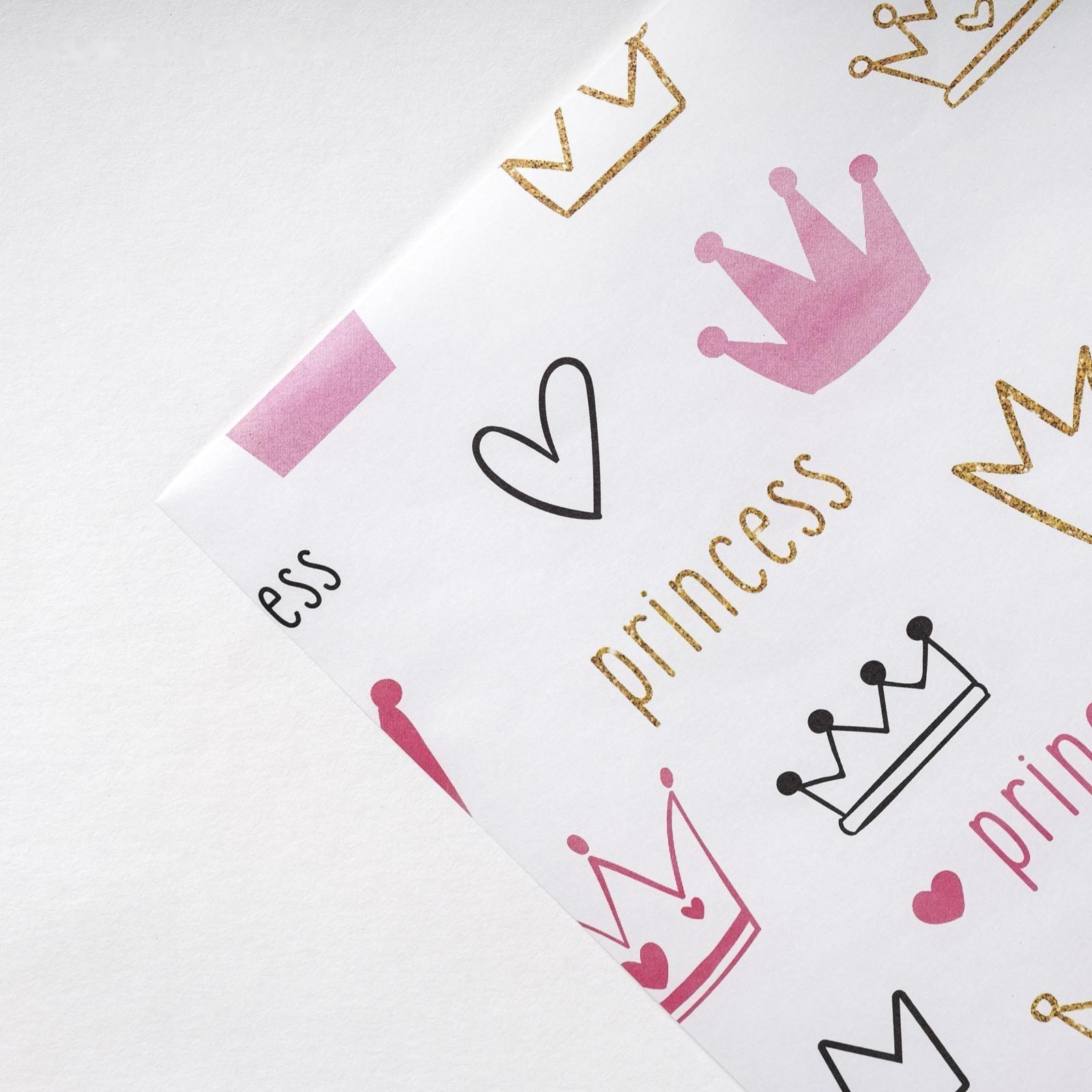 Бумага крафтовая «Для девочки», 50 × 70 см