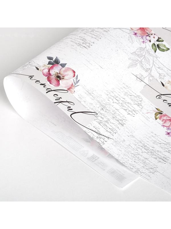 Бумага крафтовая «Нежность», 50 × 70 см