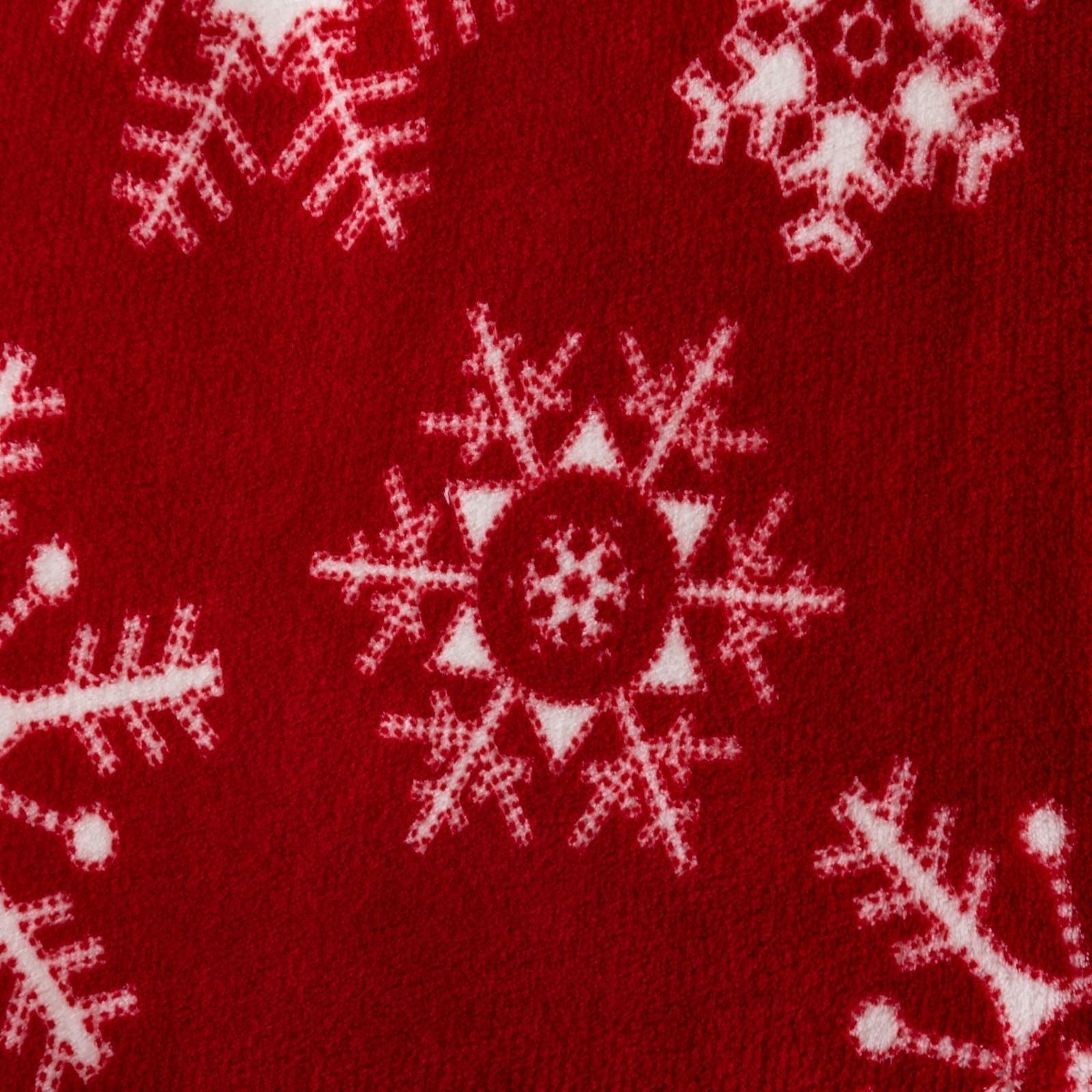 Плед Этель «Снежинки», 150х200 см, корал-флис