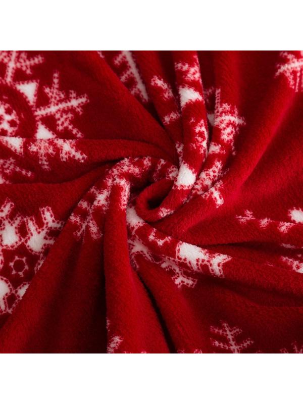 Плед Этель «Снежинки», 150х200 см, корал-флис