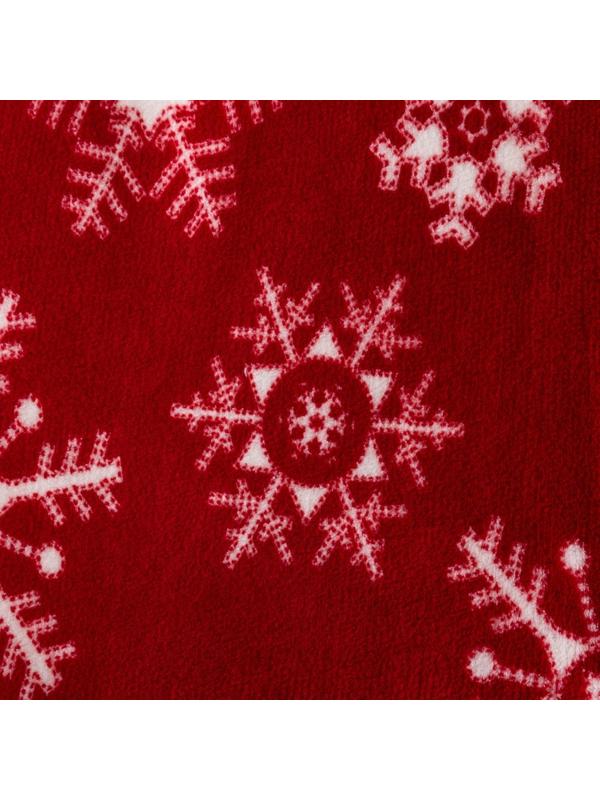 Плед Этель «Снежинки», 150х200 см, корал-флис