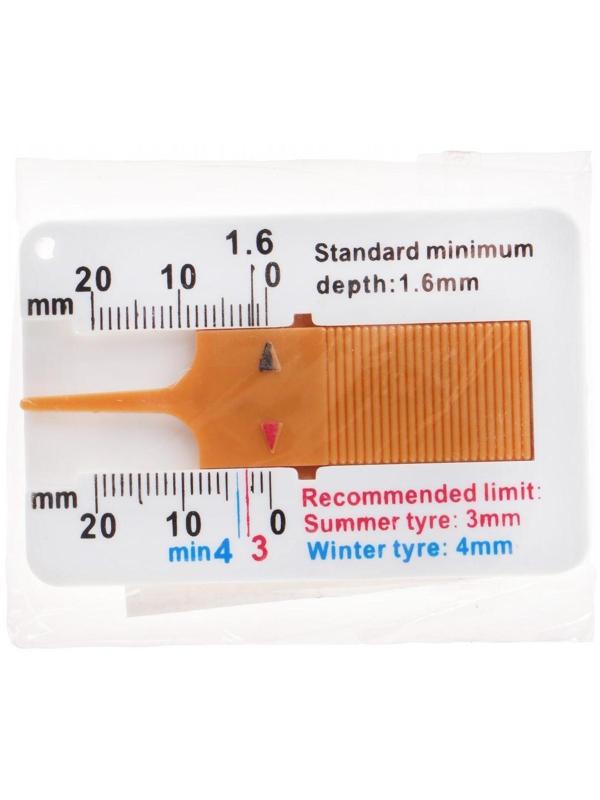 Толщиномер протектора шин, 0-20 мм