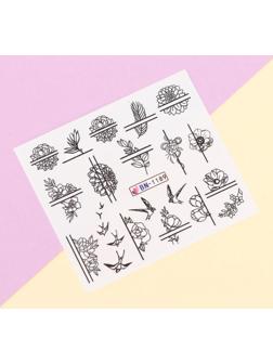 Слайдер - дизайн для ногтей «Линия», фасовка 6 шт