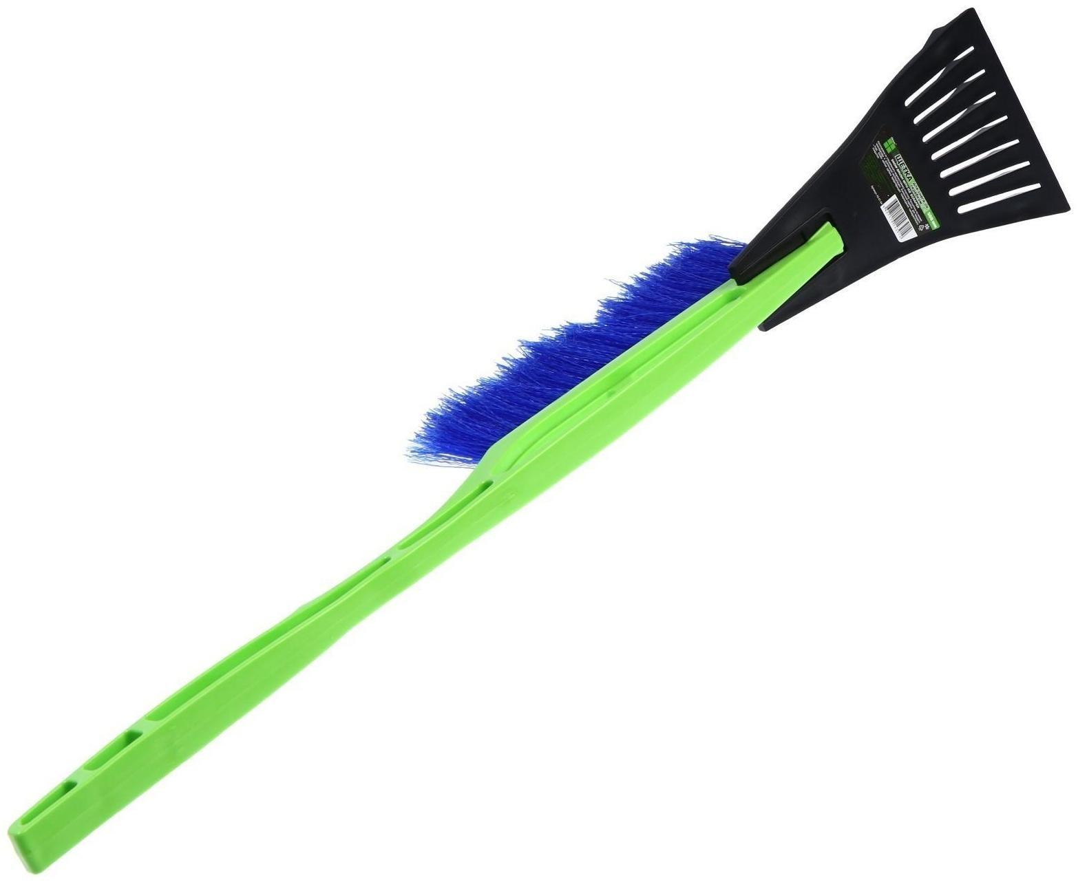 Щётка со скребком Oktan, 50 см, микс