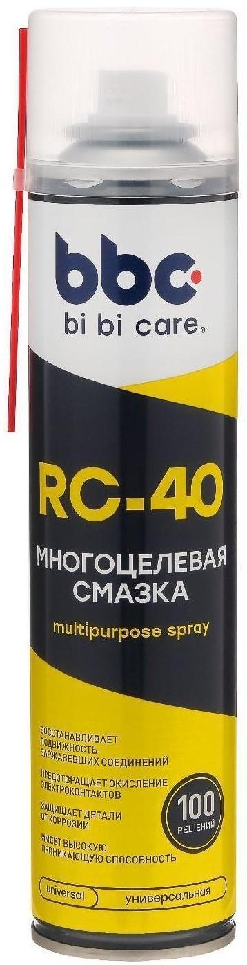 Многоцелевая смазка BiBiCare RC-40, 400 мл, аэрозоль
