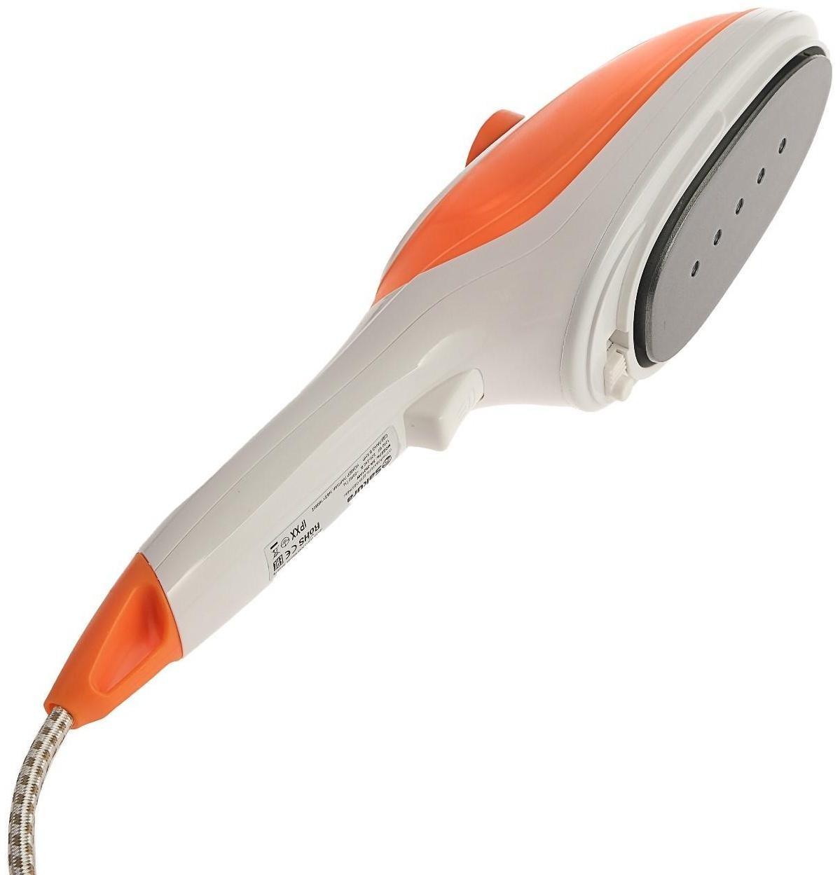 Отпариватель-щётка Sakura SA-3921AW, ручной, 1200 Вт, 3 режима, 2 насадки, 120 мл, 25 г/мин